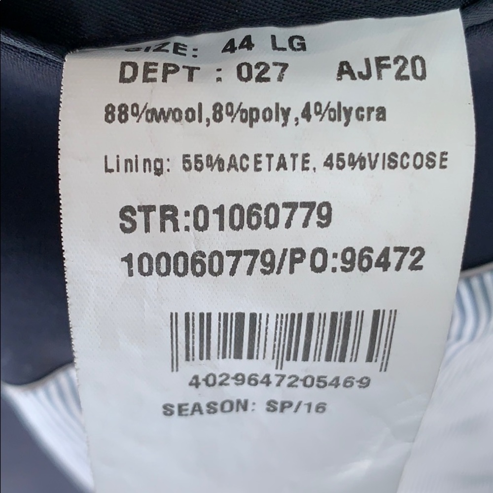 Brooks Brothers Explorer Fitzgerald Fit Blazer 44L - Picture 6 of 6